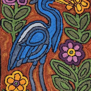 Blue Heron Mola