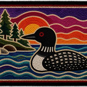 Sunset Loon