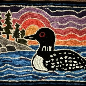 Sunset Loon